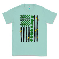 Seafoam shamrock usa flag Classic Tee - MaliasSmallBusiness