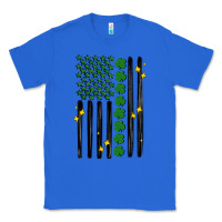 True Royal shamrock usa flag Classic Tee - MaliasSmallBusiness
