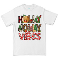 White holly jolly vibes Premium Tee - FaDigitalArtStudio