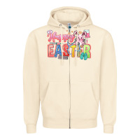 Sandshell Happy Easter Nurse Zipper Hoodie - LillyAllenDesigns