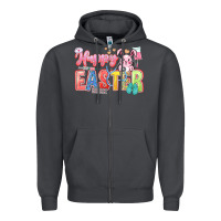 Smoke Happy Easter Nurse Zipper Hoodie - LillyAllenDesigns