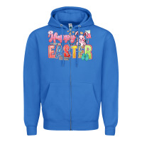 True Royal Happy Easter Nurse Zipper Hoodie - LillyAllenDesigns