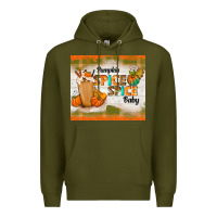 Army Green pumpkin spice spice baby Premium Hoodie - TumblerDesignByShophia