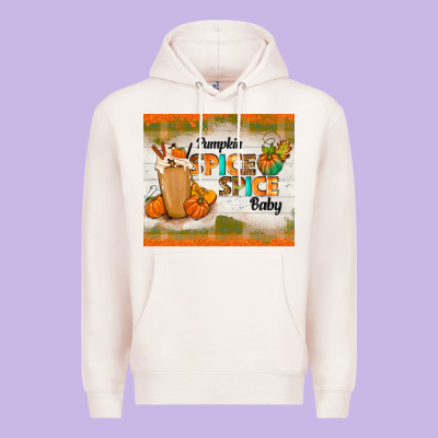 Pumpkin Spice Spice Baby Premium Hoodie Designed By Tumblerdesignbyshophia