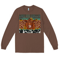 Chestnut red angus leopard Long Sleeve Tee - JahusDesignShop