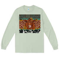 Matcha red angus leopard Long Sleeve Tee - JahusDesignShop