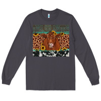 Smoke red angus leopard Long Sleeve Tee - JahusDesignShop