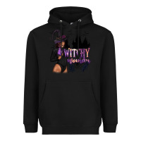 Black Witchy Woman Heavyweight Hoodie - texasbilliewilder