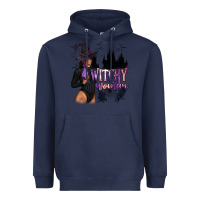 Navy Witchy Woman Heavyweight Hoodie - texasbilliewilder