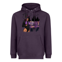 Plum Witchy Woman Heavyweight Hoodie - texasbilliewilder