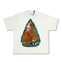 Pistachio cowhide rusty arrowhead Urban Heavy Tee - Jasminsmagicworld