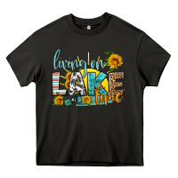 Asphalt living on lake time Heavy Core Tee - HRA Design Shop