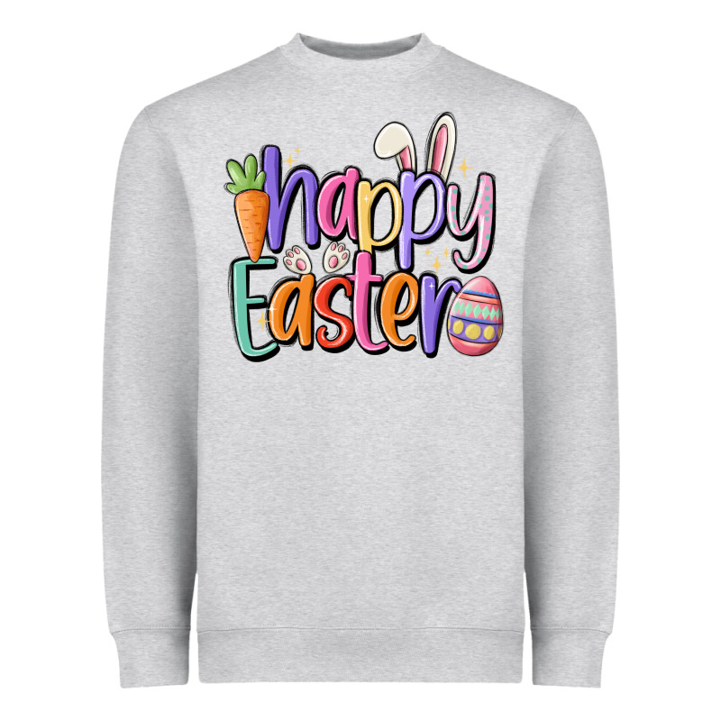 Happy Easter Heavyweight Sweatshirt by MaliasSmallBusiness | Teevron
