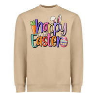 Mushroom happy easter Heavyweight Sweatshirt - MaliasSmallBusiness