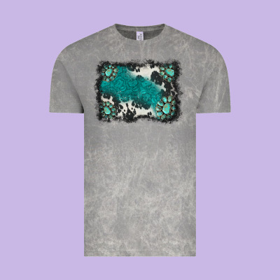 Gemstones Background Vintage Tee Designed By Barkaloodesign