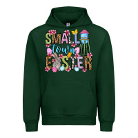 Forest Green Easter Day Small town Easter Urban Hoodie - OliviaCreatesArt