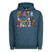 Pigment Midnight Navy Easter Day Small town Easter Urban Hoodie - OliviaCreatesArt