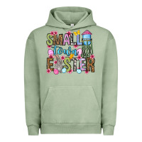 Pigment Oil Green Easter Day Small town Easter Urban Hoodie - OliviaCreatesArt