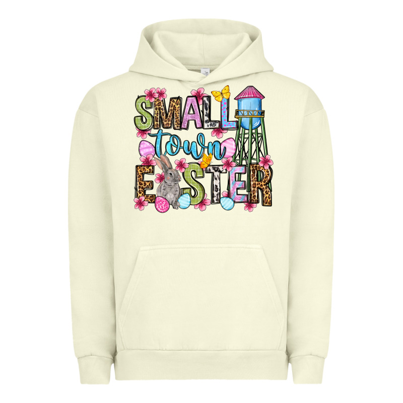 Easter Day Small Town Easter Urban Hoodie by OliviaCreatesArt | Teevron