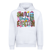 White Easter Day Small town Easter Urban Hoodie - OliviaCreatesArt