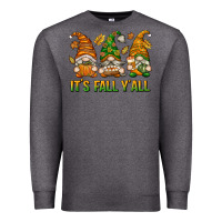 Charcoal Heather It's Fall Y'all Premium Sweatshirt - texasbilliewilder