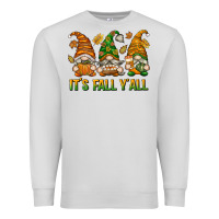 Dove Grey It's Fall Y'all Premium Sweatshirt - texasbilliewilder