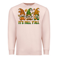 Pale Pink It's Fall Y'all Premium Sweatshirt - texasbilliewilder
