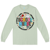 Matcha school nurse Long Sleeve Tee - MaliasSmallBusiness