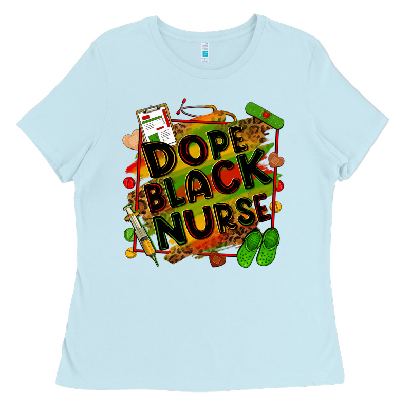 Dope Black Nurse Juneteenth Ladies Tee by Zillion Design Studio | Teevron