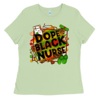Matcha Dope black Nurse juneteenth Ladies Tee - Zillion Design Studio