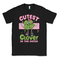 Black cutest clover in the patch Classic Tee - MaliasSmallBusiness