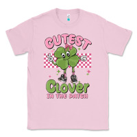 Bubblegum Pink cutest clover in the patch Classic Tee - MaliasSmallBusiness