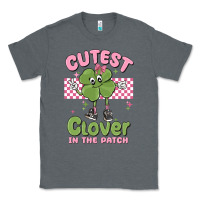 Charcoal Heather cutest clover in the patch Classic Tee - MaliasSmallBusiness
