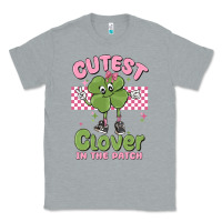 Heather Grey cutest clover in the patch Classic Tee - MaliasSmallBusiness