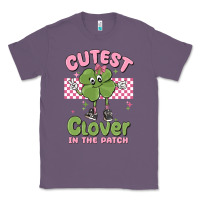 Lavender cutest clover in the patch Classic Tee - MaliasSmallBusiness