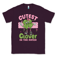 Plum cutest clover in the patch Classic Tee - MaliasSmallBusiness