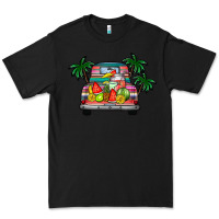 Black summer truck Premium Tee - CowhideDigitalArt