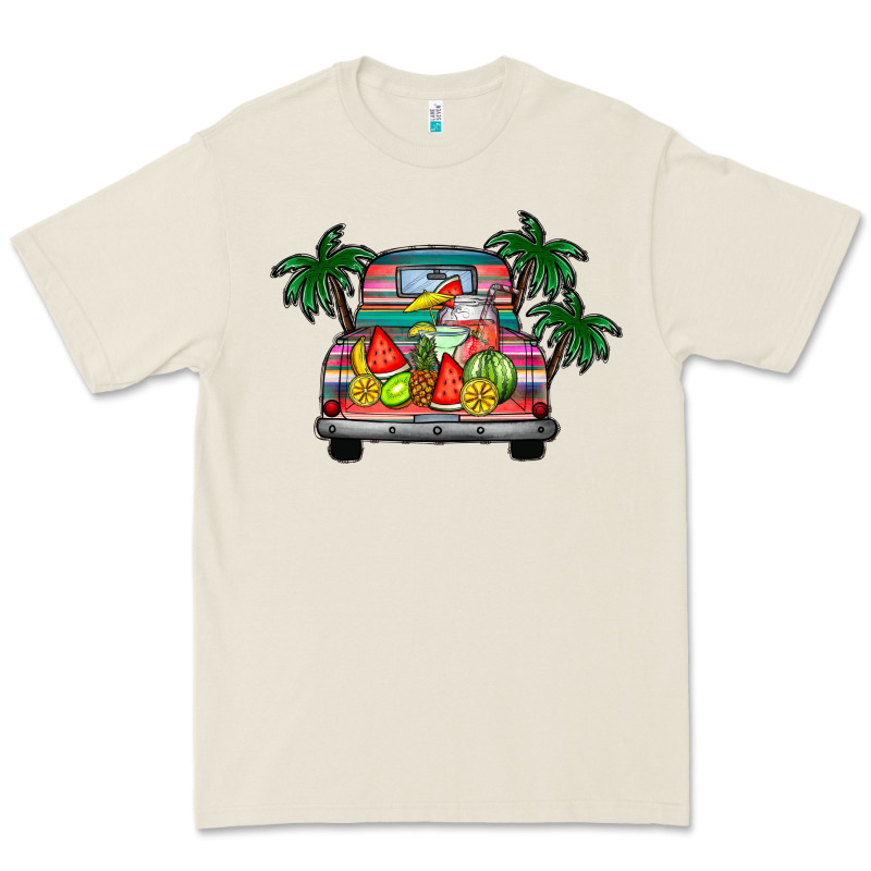 Summer Truck Premium Tee by CowhideDigitalArt | Teevron