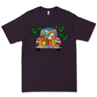 Plum summer truck Premium Tee - CowhideDigitalArt