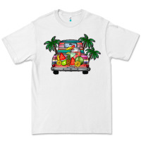 White summer truck Premium Tee - CowhideDigitalArt