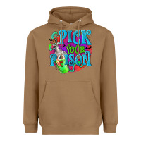 Toasted Coconut Pick Your Poison Heavyweight Hoodie - texasbilliewilder