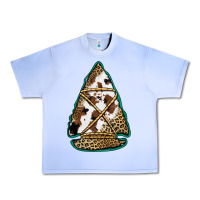Grape Ice cowhide leopard arrowhead Urban Heavy Tee - Jasminsmagicworld