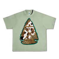 Cowhide Leopard Arrowhead Urban Heavy Tee | Teevron