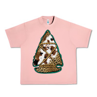 Salmon cowhide leopard arrowhead Urban Heavy Tee - Jasminsmagicworld