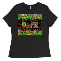 Black dope juneteenth Ladies Tee - Zillion Design Studio