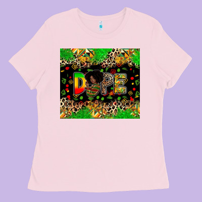 Dope Juneteenth Ladies Tee Designed By Zillion Design Studio