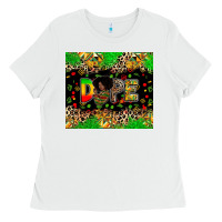 White dope juneteenth Ladies Tee - Zillion Design Studio