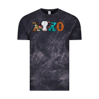 Cloud Black xoxo valentines day baby cow Vintage Tee - Jasminsmagicworld