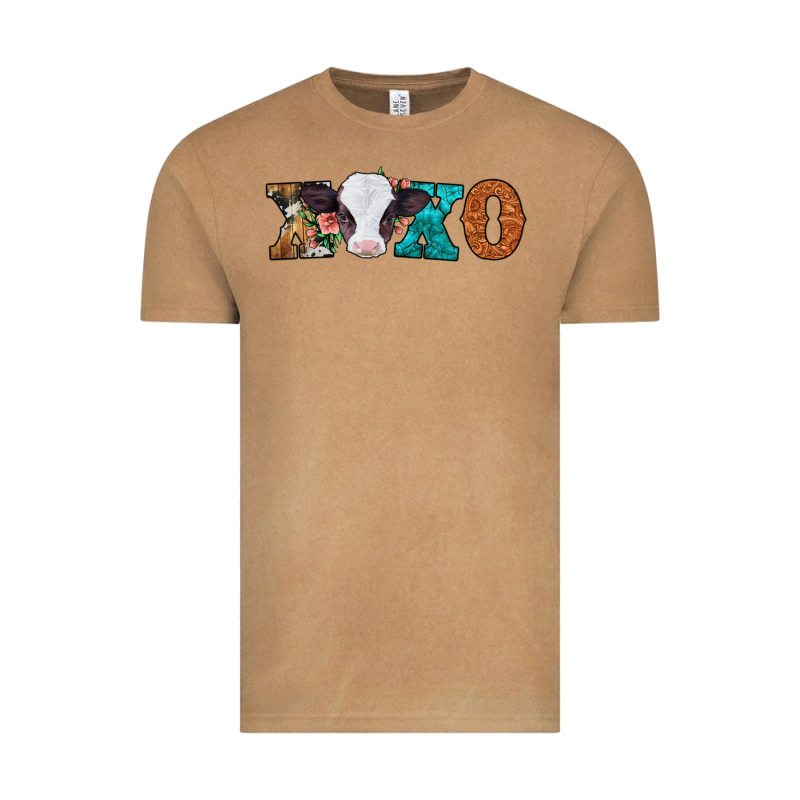 Xoxo Valentines Day Baby Cow Vintage Tee by Jasminsmagicworld | Teevron