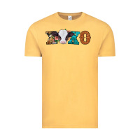 Vintage Mustard xoxo valentines day baby cow Vintage Tee - Jasminsmagicworld